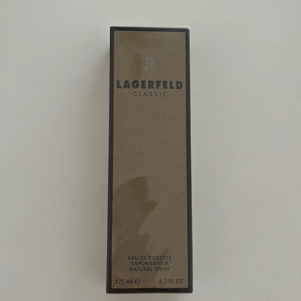 Karl Lagerfeld Classic mens Eau De Toilette Spray 4.2 Oz
